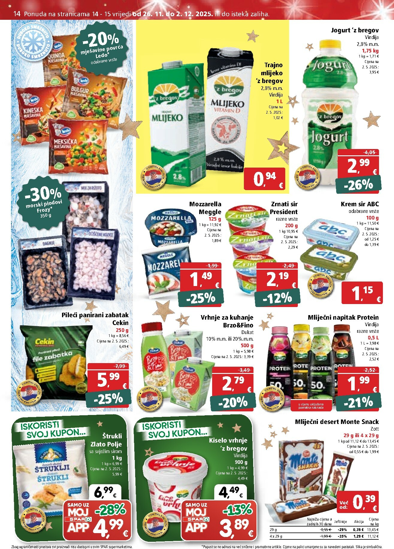 spar - Prelistajte katalog SPAR, vrijedi od 26.11. do 02.12. - page: 14