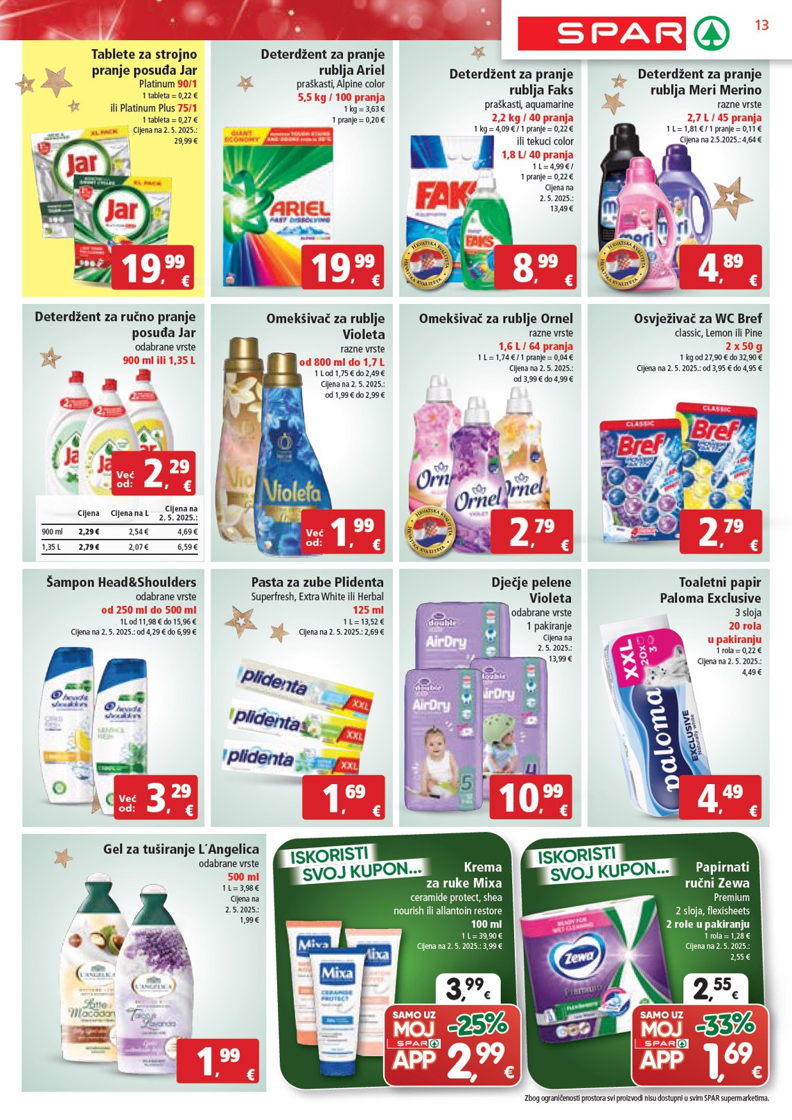 spar - Prelistajte katalog SPAR, vrijedi od 03.12. do 09.12. - page: 13