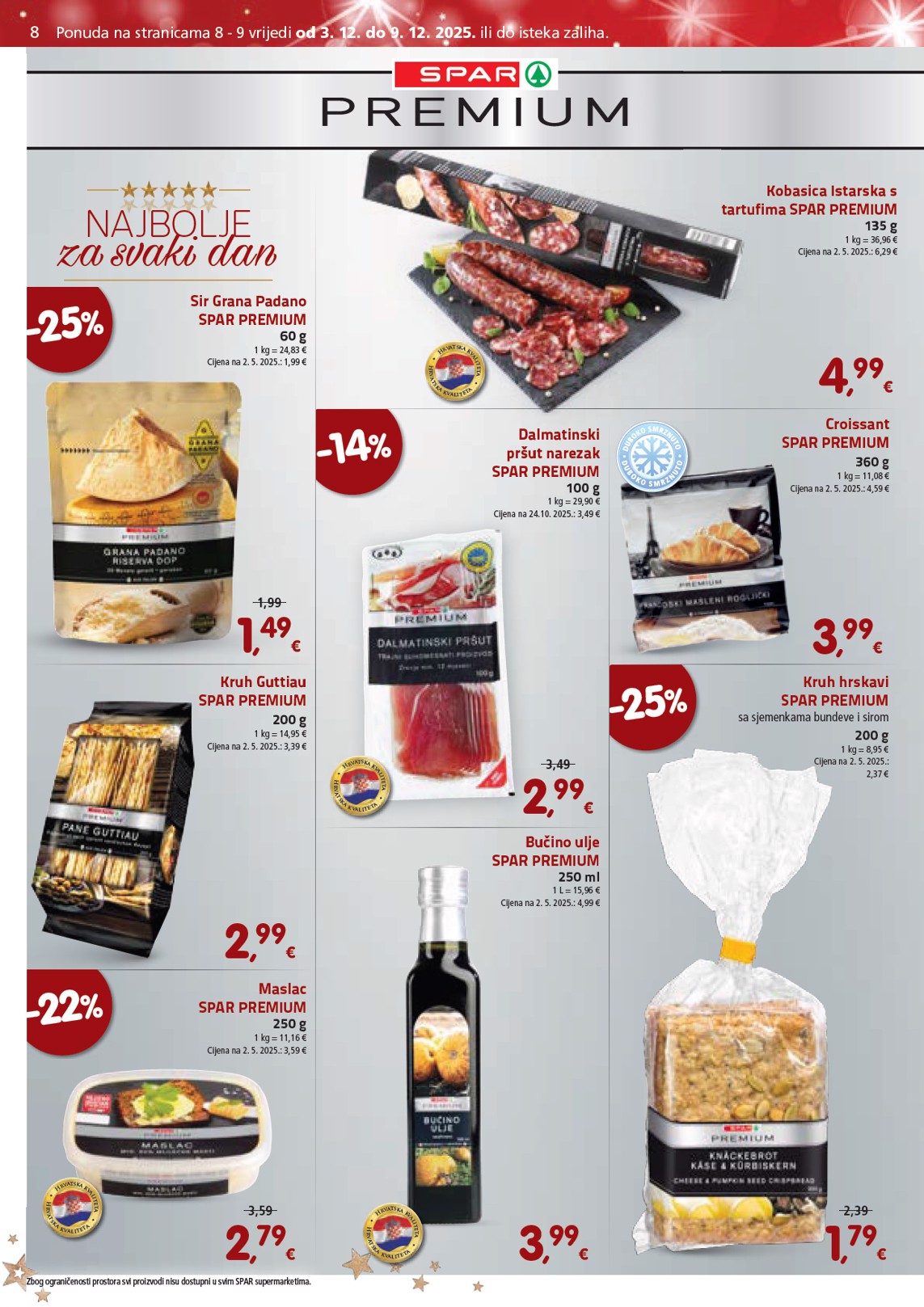 spar - Prelistajte katalog SPAR, vrijedi od 03.12. do 09.12. - page: 8