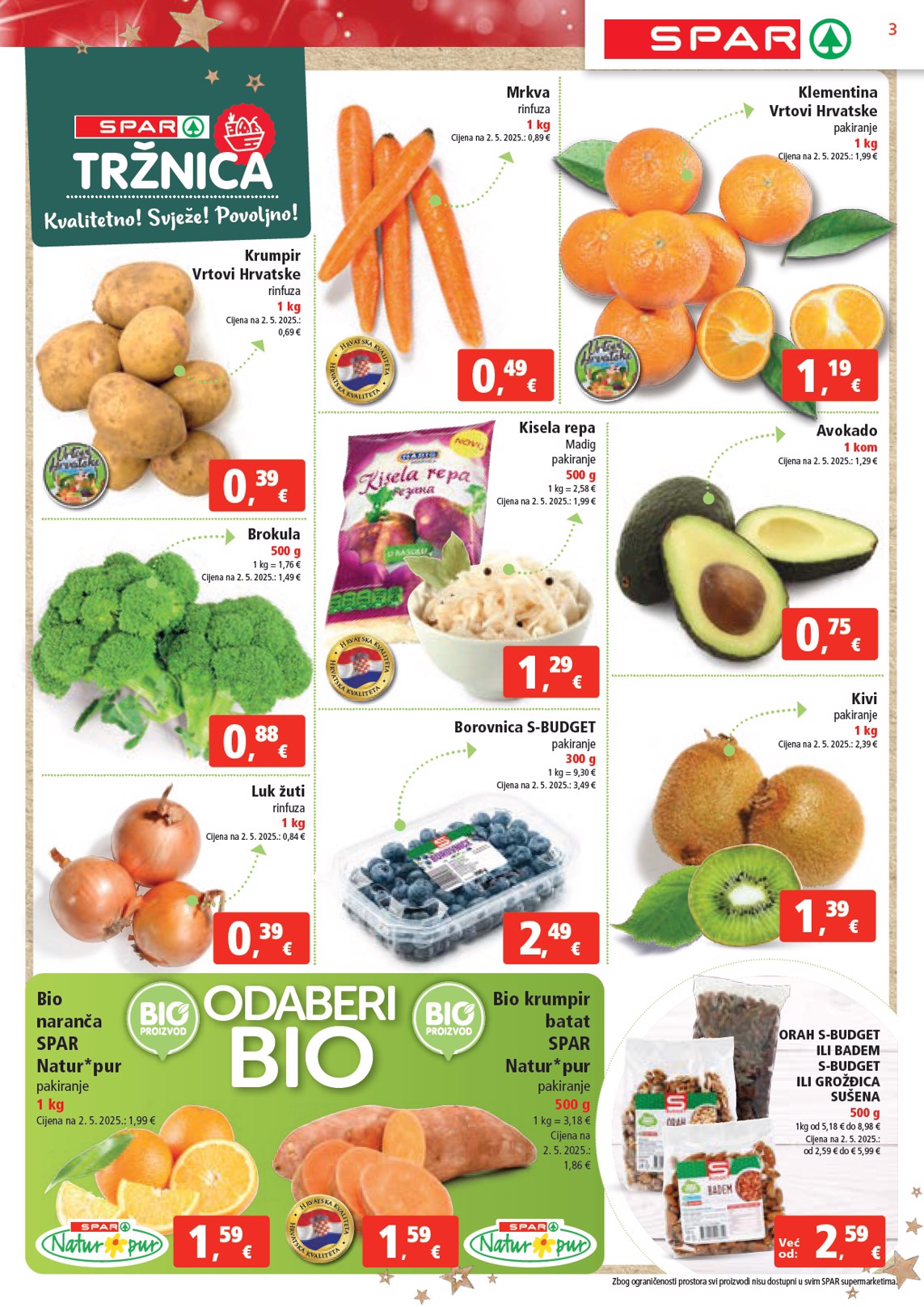 spar - Prelistajte katalog SPAR, vrijedi od 03.12. do 09.12. - page: 3