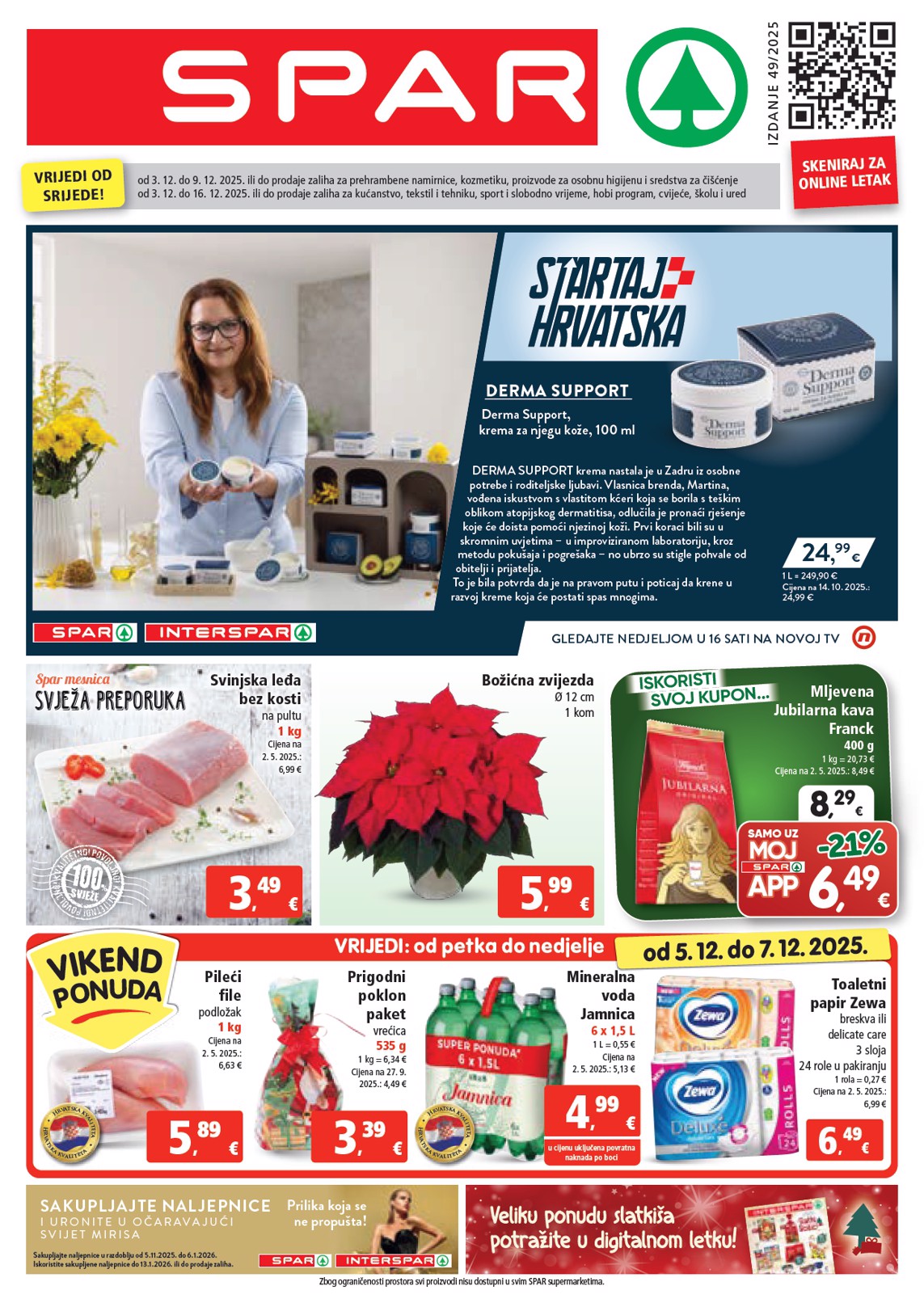 spar - Prelistajte katalog SPAR, vrijedi od 03.12. do 09.12.