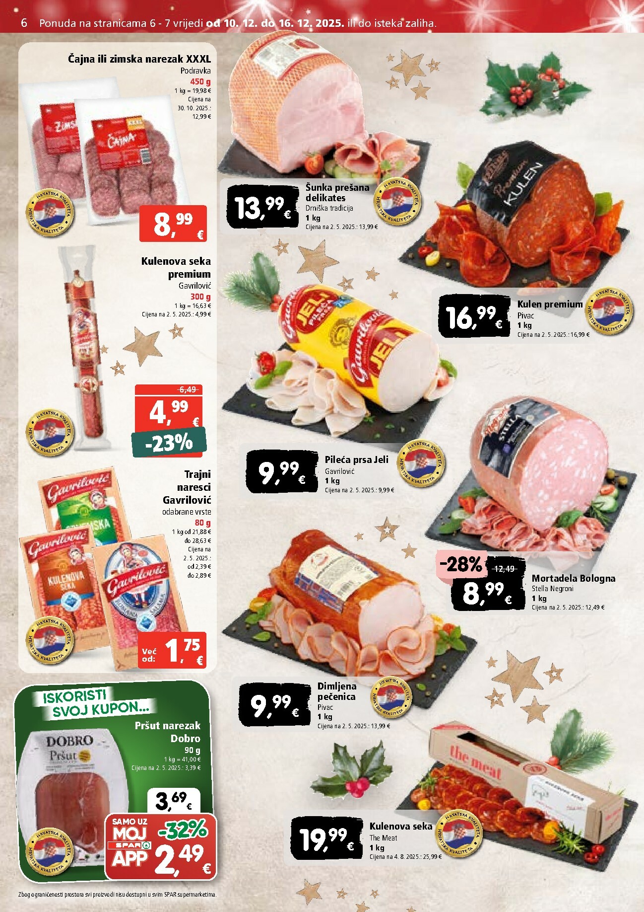 spar - Prelistajte katalog SPAR, vrijedi od 10.12. do 16.12. - page: 6