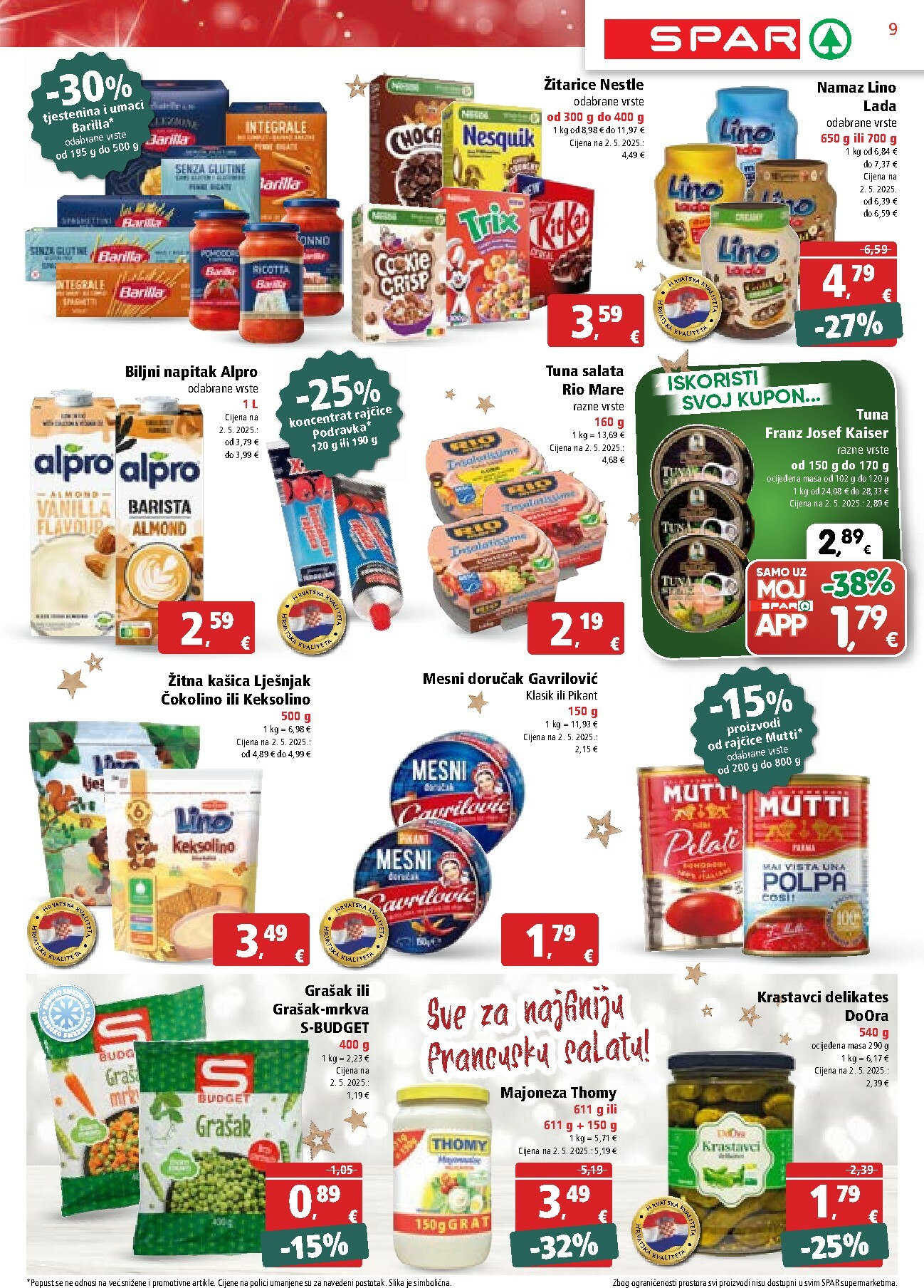 spar - Prelistajte katalog SPAR, vrijedi od 10.12. do 16.12. - page: 9