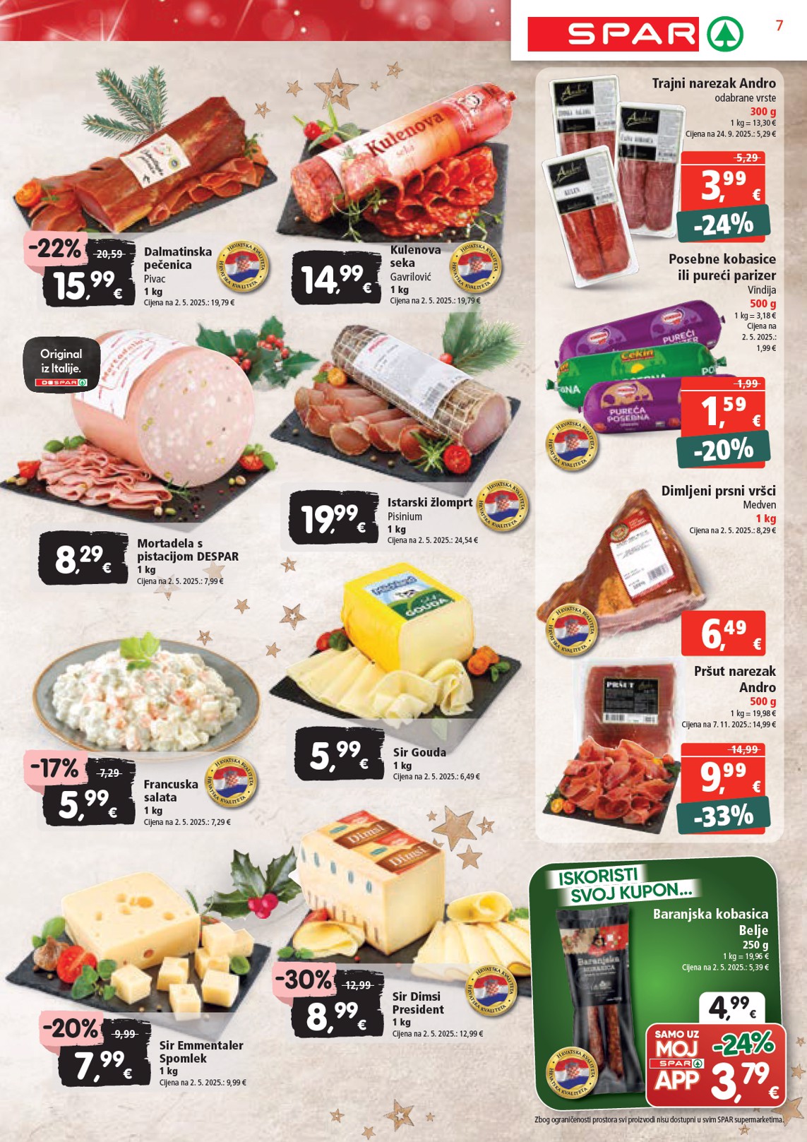 spar - Prelistajte katalog SPAR, vrijedi od 17.12. do 24.12. - page: 7