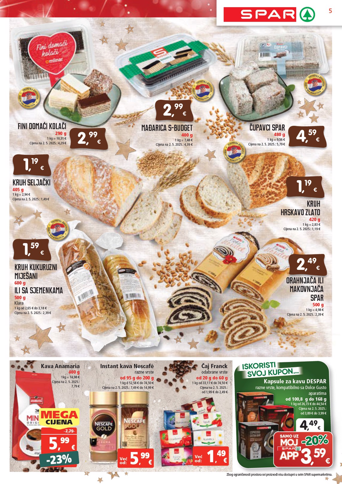 spar - Prelistajte katalog SPAR, vrijedi od 17.12. do 24.12. - page: 5