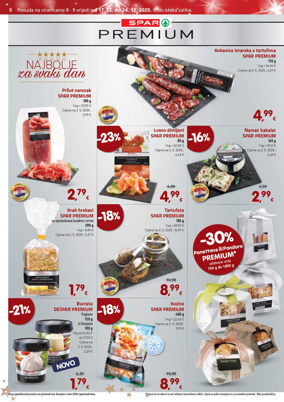 spar - Prelistajte katalog SPAR, vrijedi od 17.12. do 24.12. - page: 8