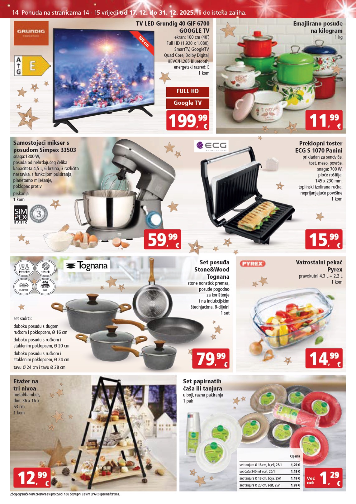 spar - Prelistajte katalog SPAR, vrijedi od 17.12. do 24.12. - page: 17
