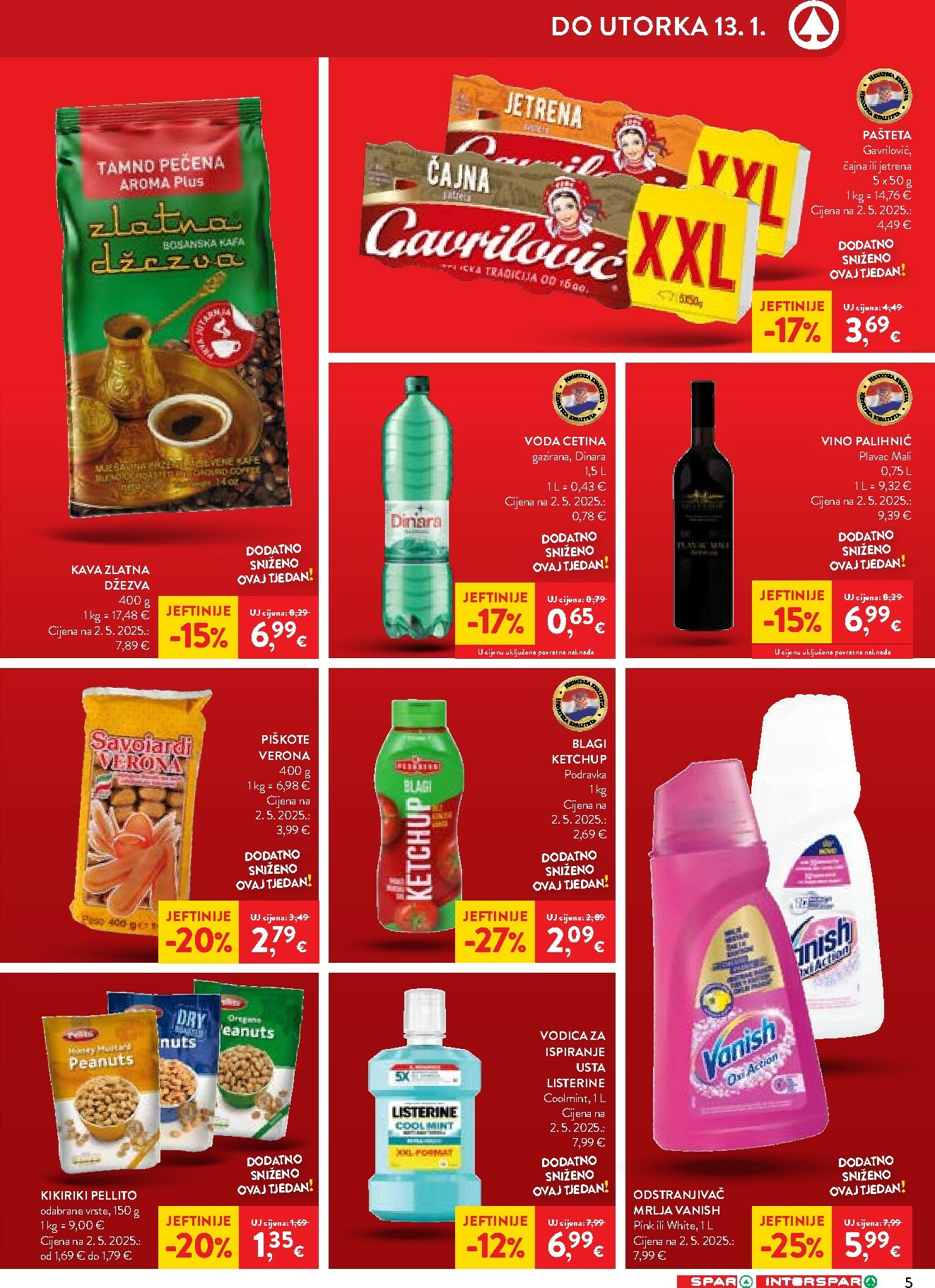 spar - Prelistajte katalog SPAR, vrijedi od 07.01. do 13.01. - page: 5
