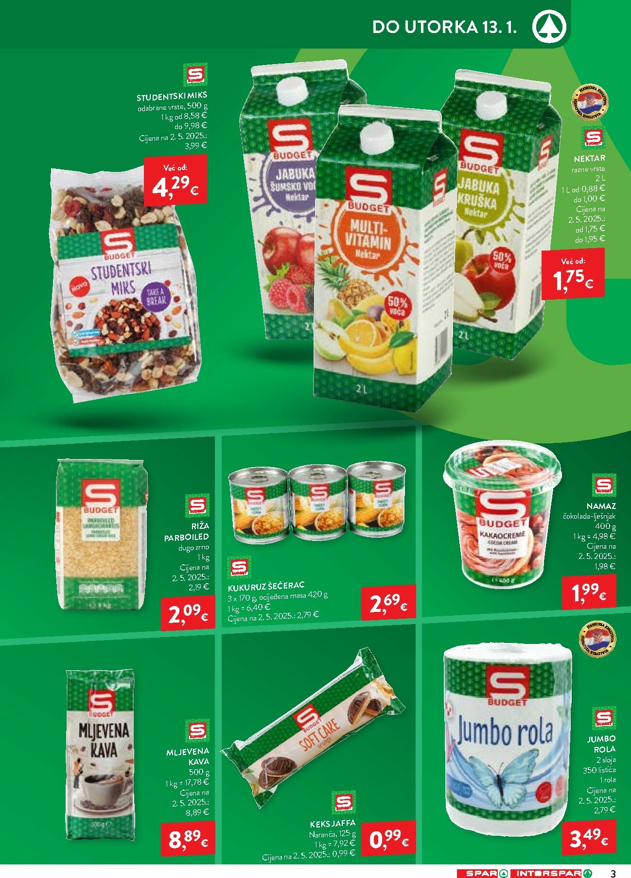 spar - Prelistajte katalog SPAR, vrijedi od 07.01. do 13.01. - page: 3