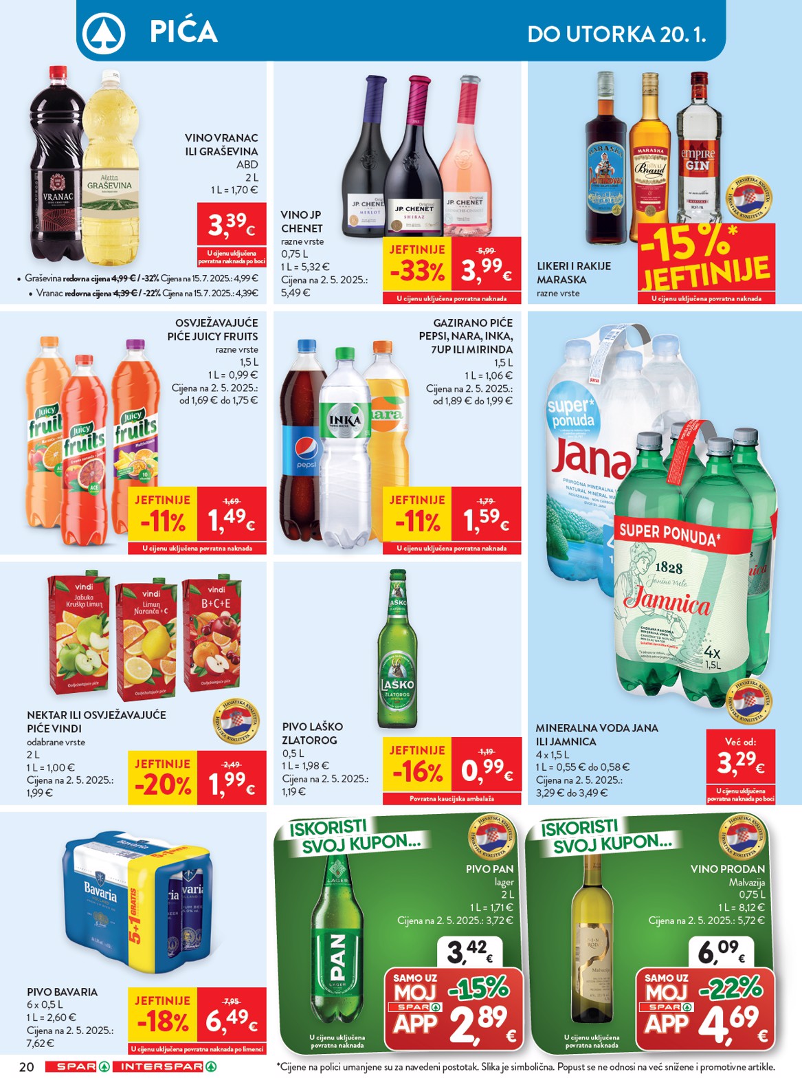 spar - Prelistajte katalog SPAR, vrijedi od 14.01. do 20.01. - page: 25