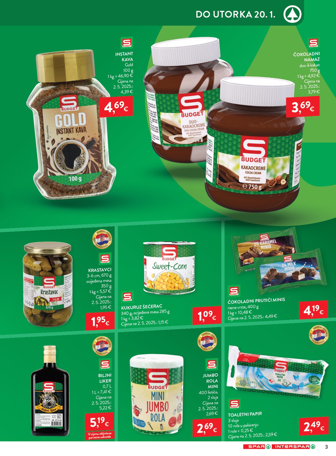 spar - Prelistajte katalog SPAR, vrijedi od 14.01. do 20.01. - page: 3