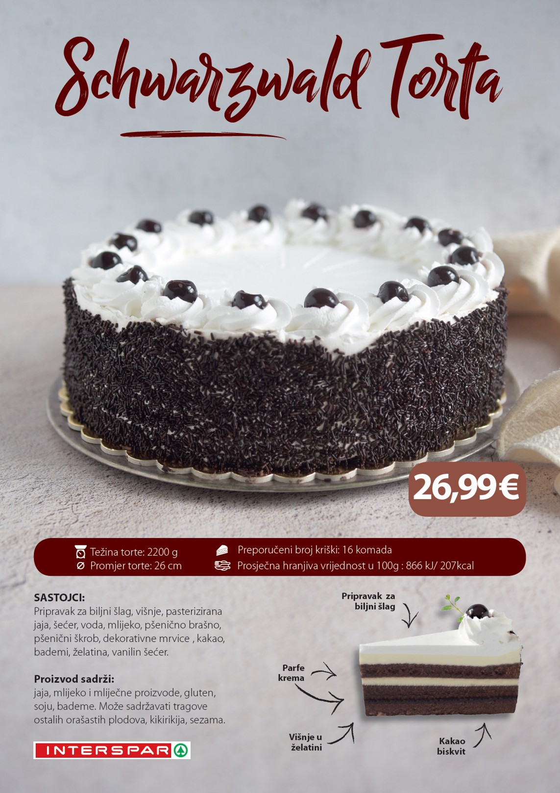 spar - Prelistajte katalog SPAR - Torte, vrijedi od 19.01. do 31.12. - page: 16