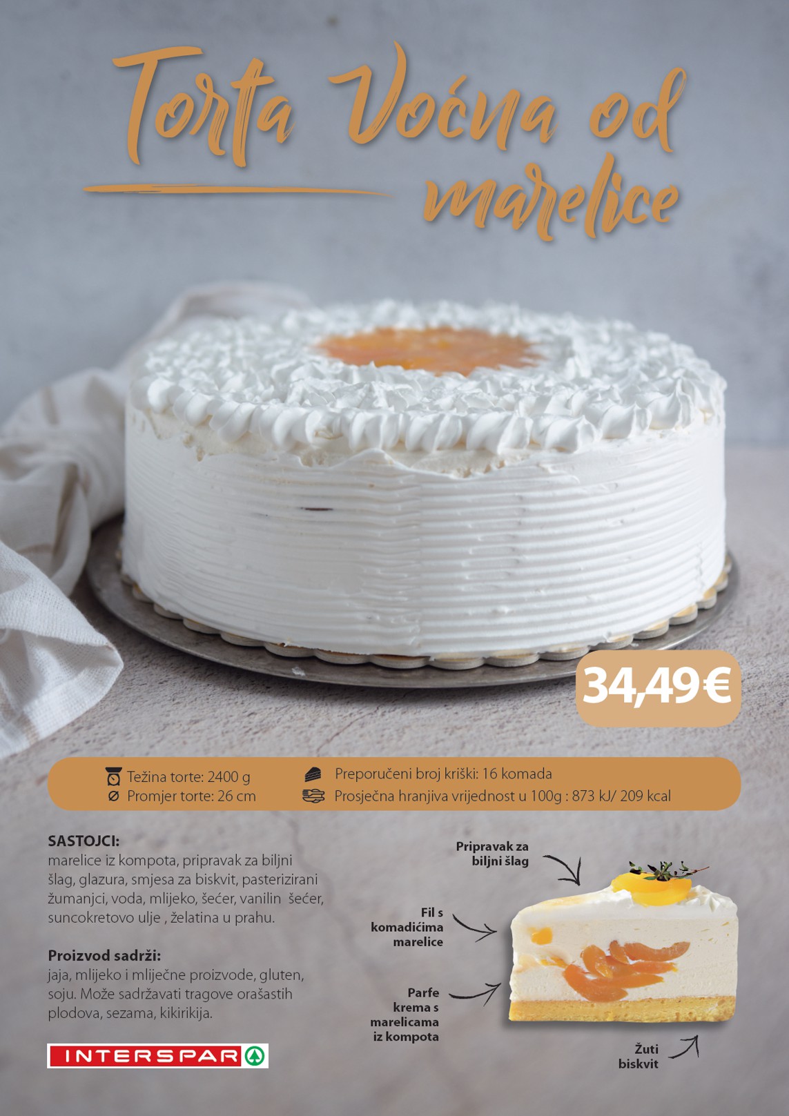 spar - Prelistajte katalog SPAR - Torte, vrijedi od 19.01. do 31.12. - page: 12