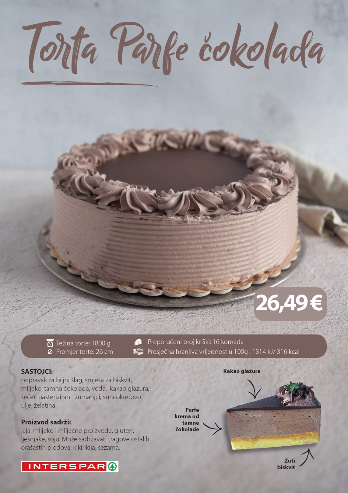 spar - Prelistajte katalog SPAR - Torte, vrijedi od 19.01. do 31.12. - page: 7