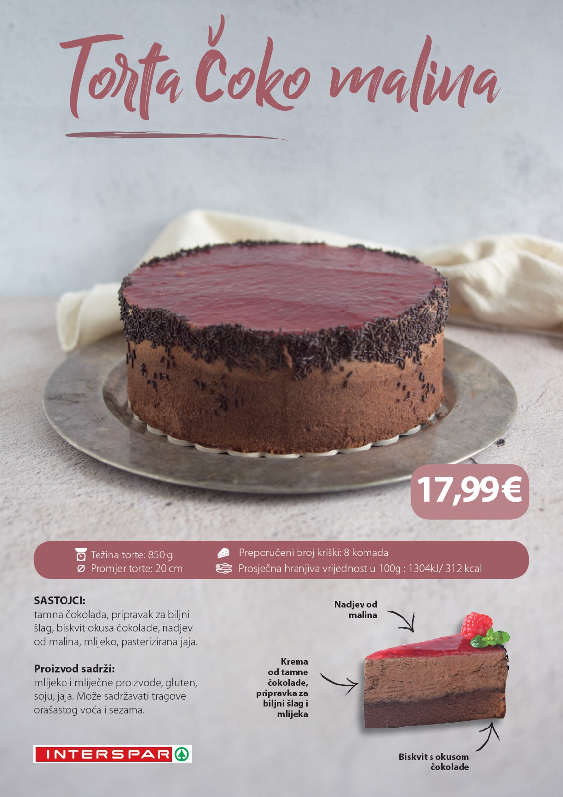 spar - Prelistajte katalog SPAR - Torte, vrijedi od 19.01. do 31.12. - page: 6
