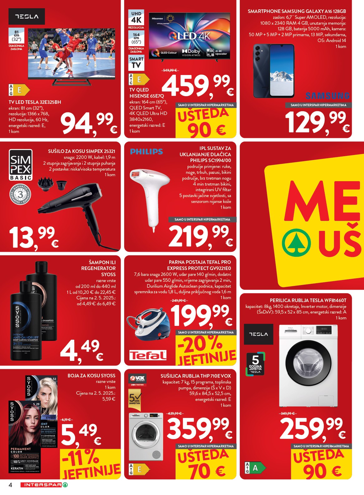 spar - Prelistajte katalog SPAR - Mega uštede, vrijedi od 21.01. do 10.02. - page: 4