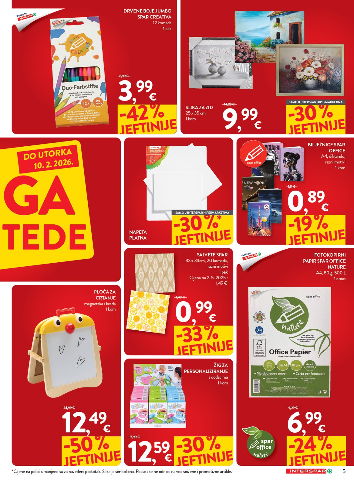 spar - Prelistajte katalog SPAR - Mega uštede, vrijedi od 21.01. do 10.02. - page: 5