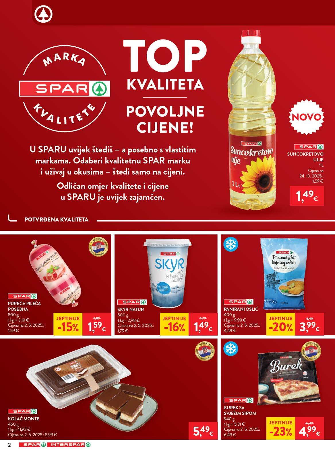 spar - Prelistajte katalog SPAR, vrijedi od 21.01. do 27.01. - page: 2