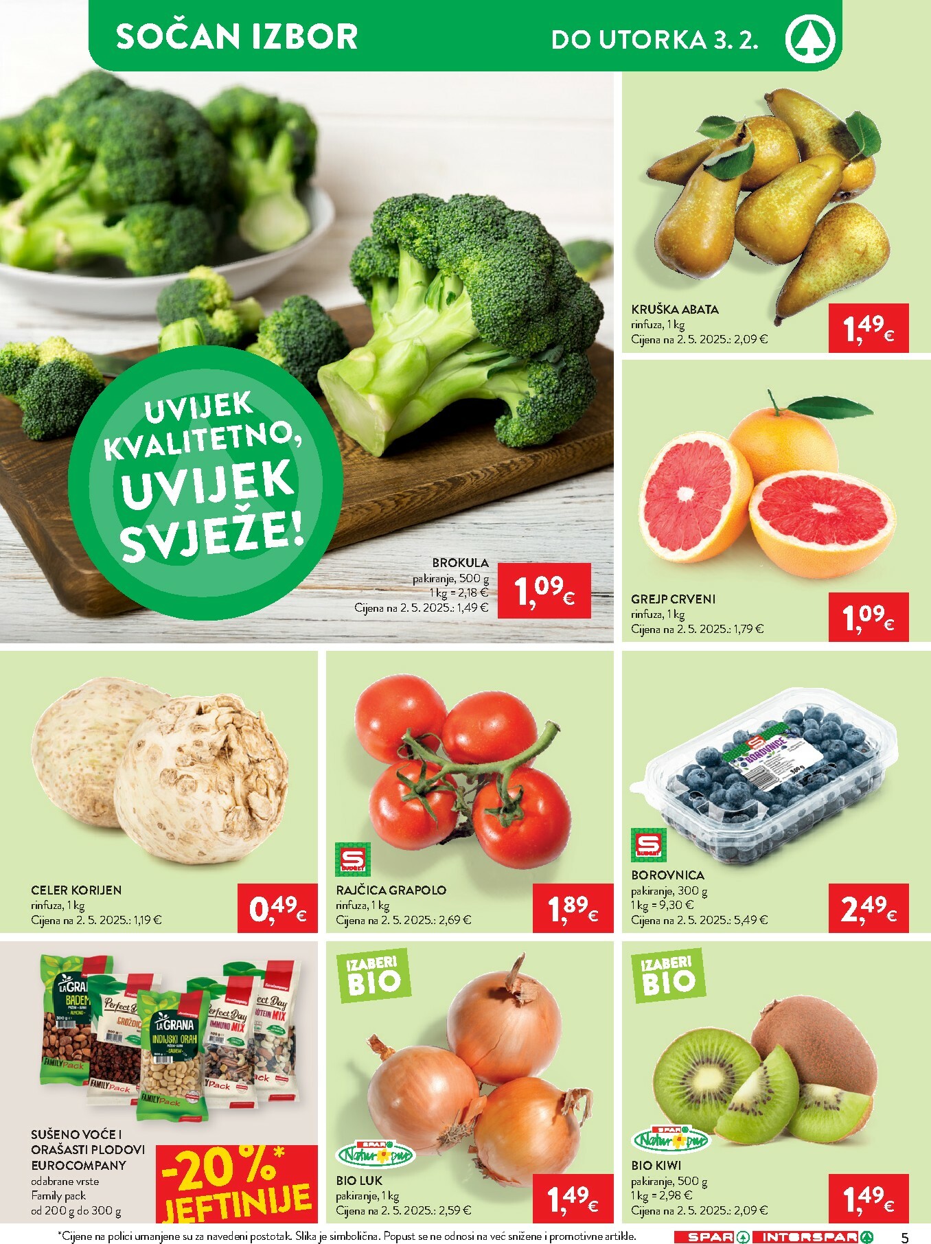 spar - Prelistajte katalog SPAR, vrijedi od 28.01. do 03.02. - page: 5