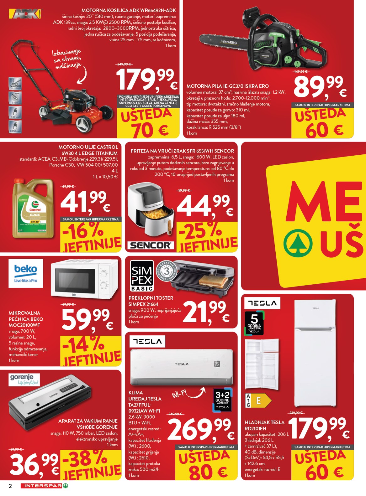 spar - Prelistajte katalog INTERSPAR - Mega uštede, vrijedi od 11.02.2026 do 24.02.2026 - page: 2