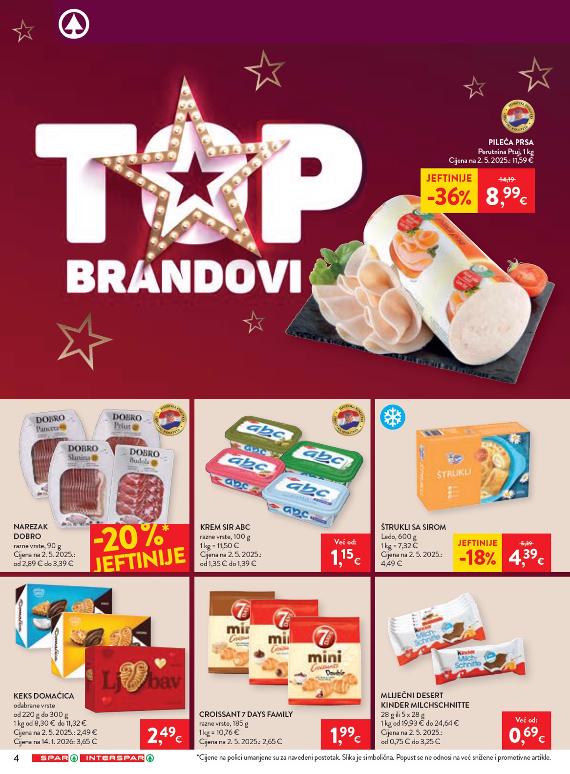spar - Prelistajte katalog SPAR, vrijedi od 11.02.2026 do 17.02.2026 - page: 4