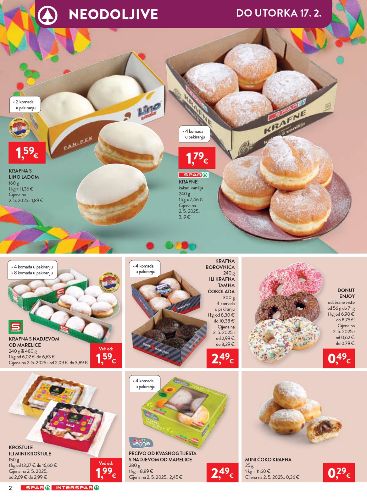 spar - Prelistajte katalog SPAR, vrijedi od 11.02.2026 do 17.02.2026 - page: 2