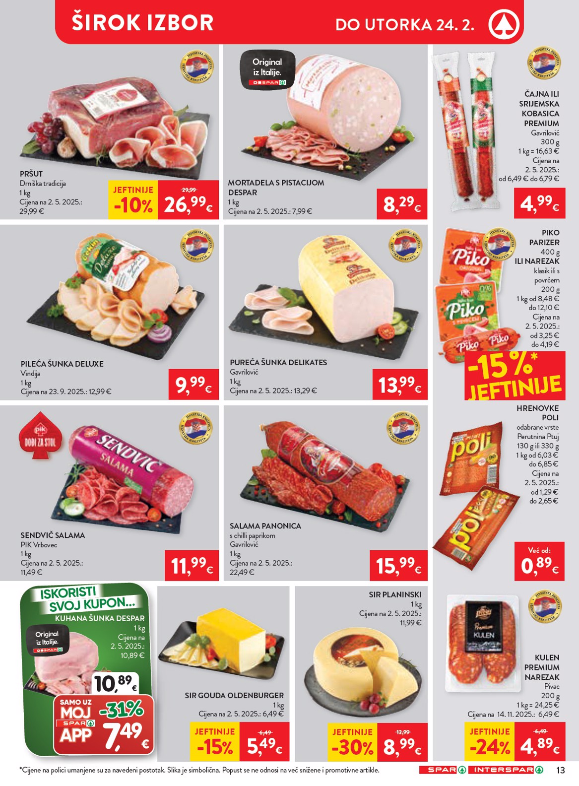 spar - Prelistajte katalog SPAR, vrijedi od 18.02.2026 do 24.02.2026 - page: 17
