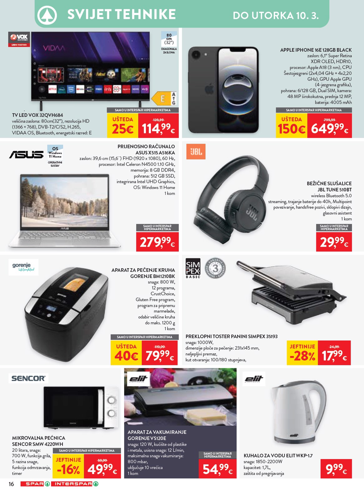 spar - Prelistajte katalog SPAR, vrijedi od 25.02.2026 do 03.03.2026 - page: 26