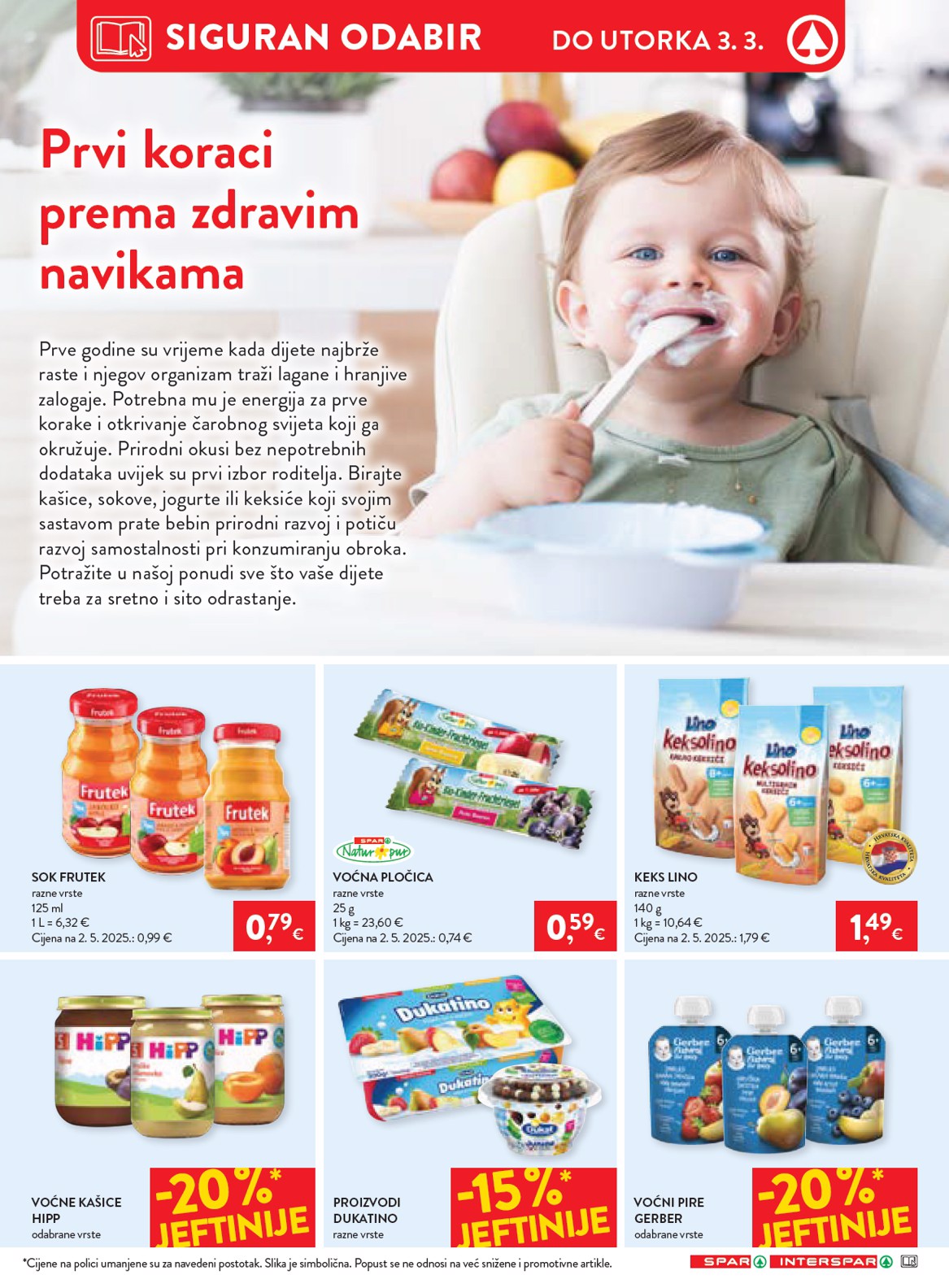 spar - Prelistajte katalog SPAR, vrijedi od 25.02.2026 do 03.03.2026 - page: 15