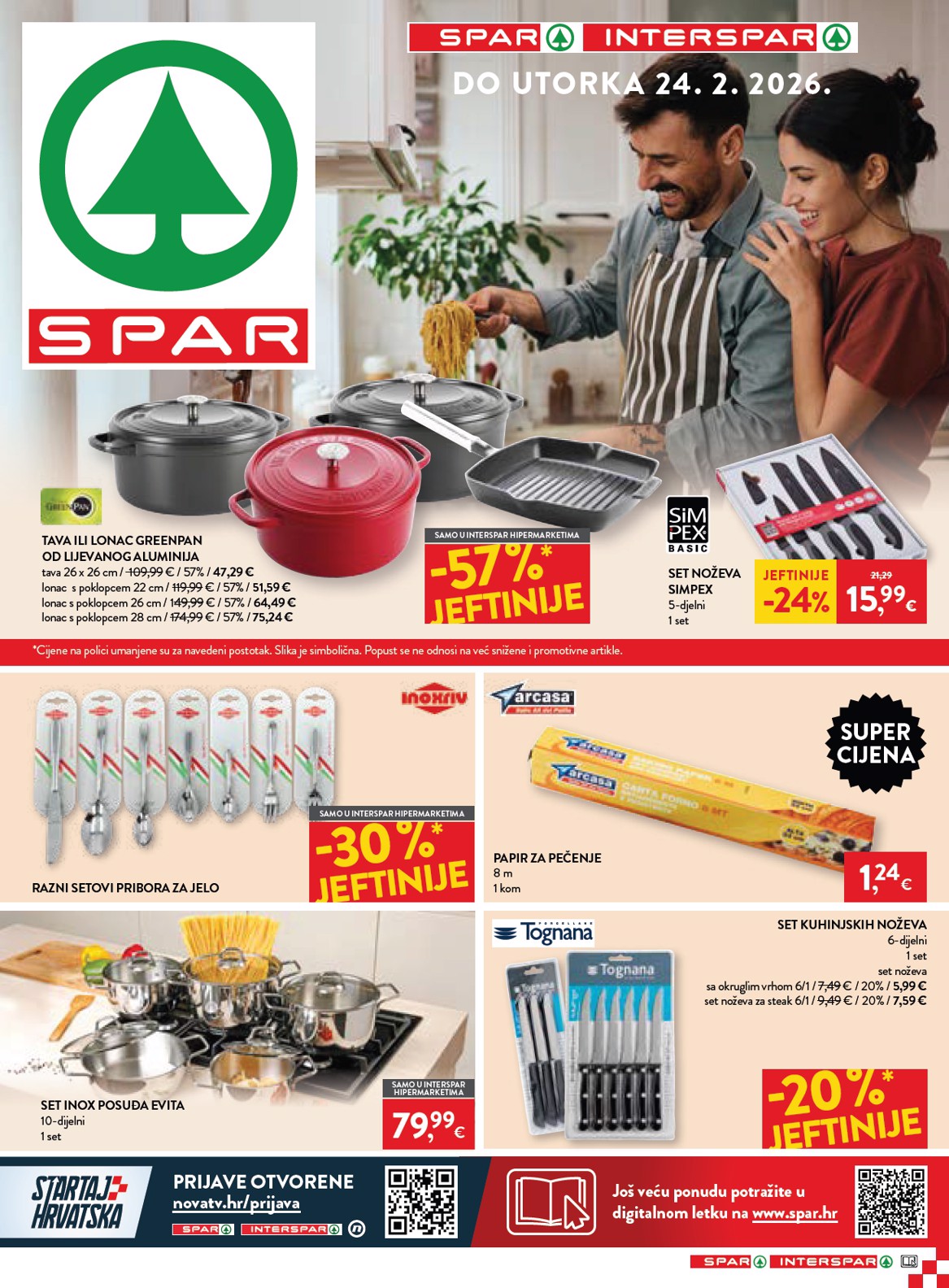 spar - Prelistajte katalog SPAR - Neprehrane, vrijedi od 18.02.2026 do 24.02.2026