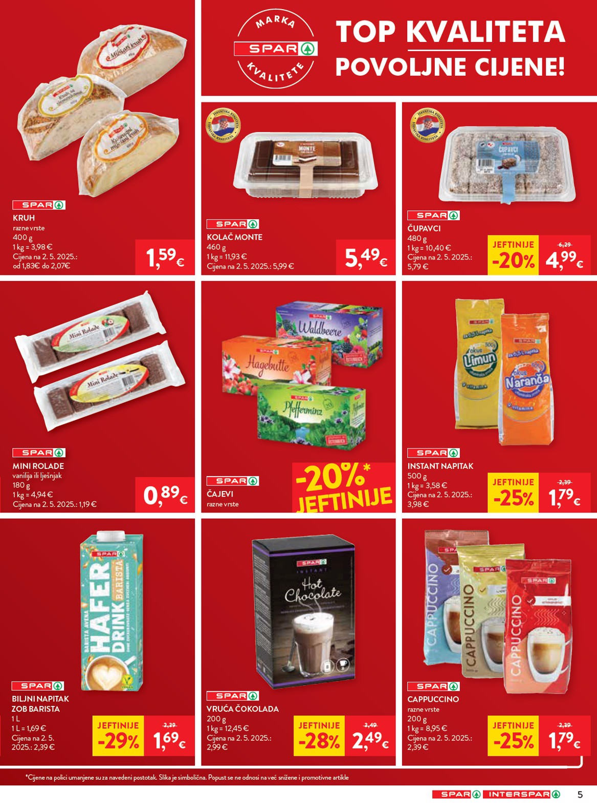 spar - Prelistajte katalog SPAR - Megabon, vrijedi od 25.02.2026 do 10.03.2026 - page: 5