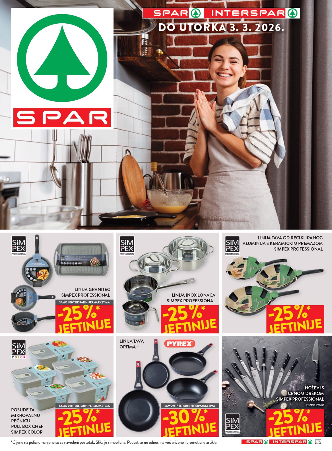 spar - Prelistajte katalog SPAR - Neprehrane, vrijedi od 25.02.2026 do 03.03.2026