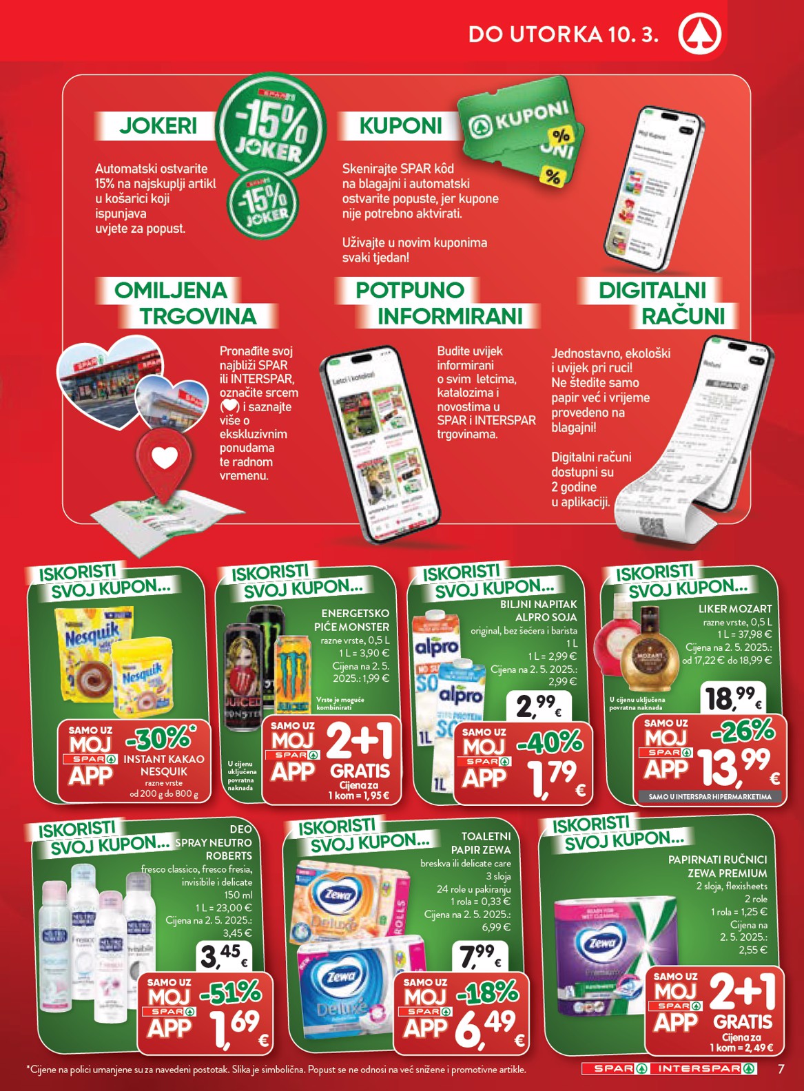spar - Prelistajte katalog SPAR, vrijedi od 04.03.2026 do 10.03.2026 - page: 7