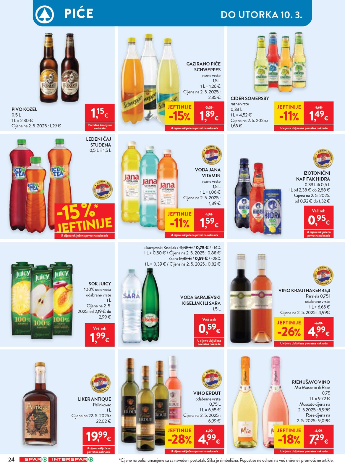 spar - Prelistajte katalog SPAR, vrijedi od 04.03.2026 do 10.03.2026 - page: 28