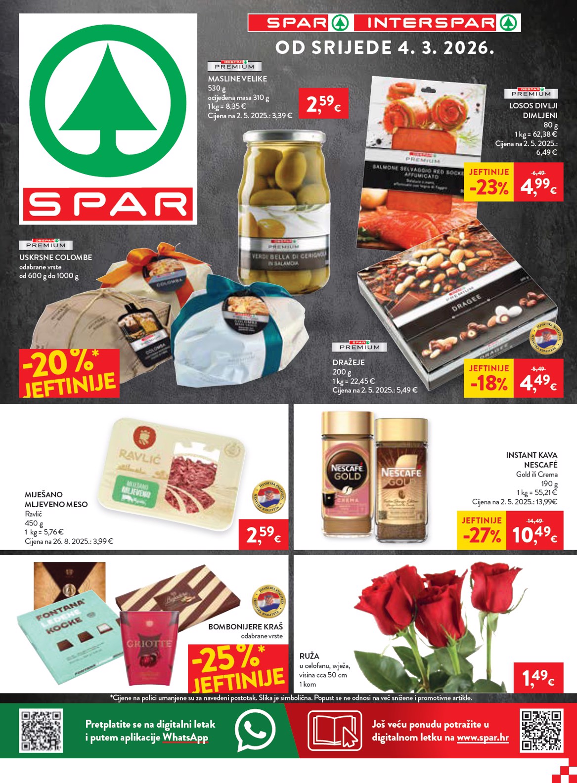 spar - Prelistajte katalog SPAR, vrijedi od 04.03.2026 do 10.03.2026