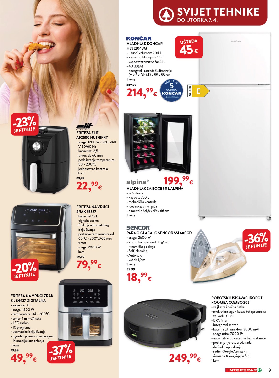 spar - Prelistajte katalog SPAR - Kućanstvo, vrijedi od 04.03.2026 do 07.04.2026 - page: 9