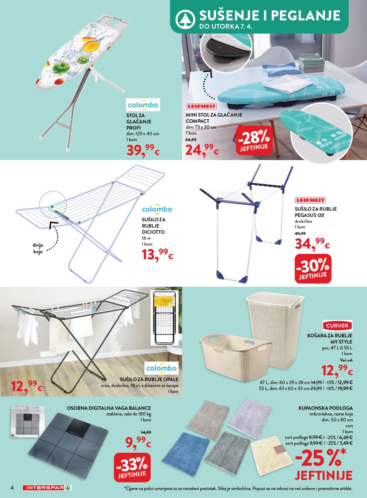 spar - Prelistajte katalog SPAR - Kućanstvo, vrijedi od 04.03.2026 do 07.04.2026 - page: 4