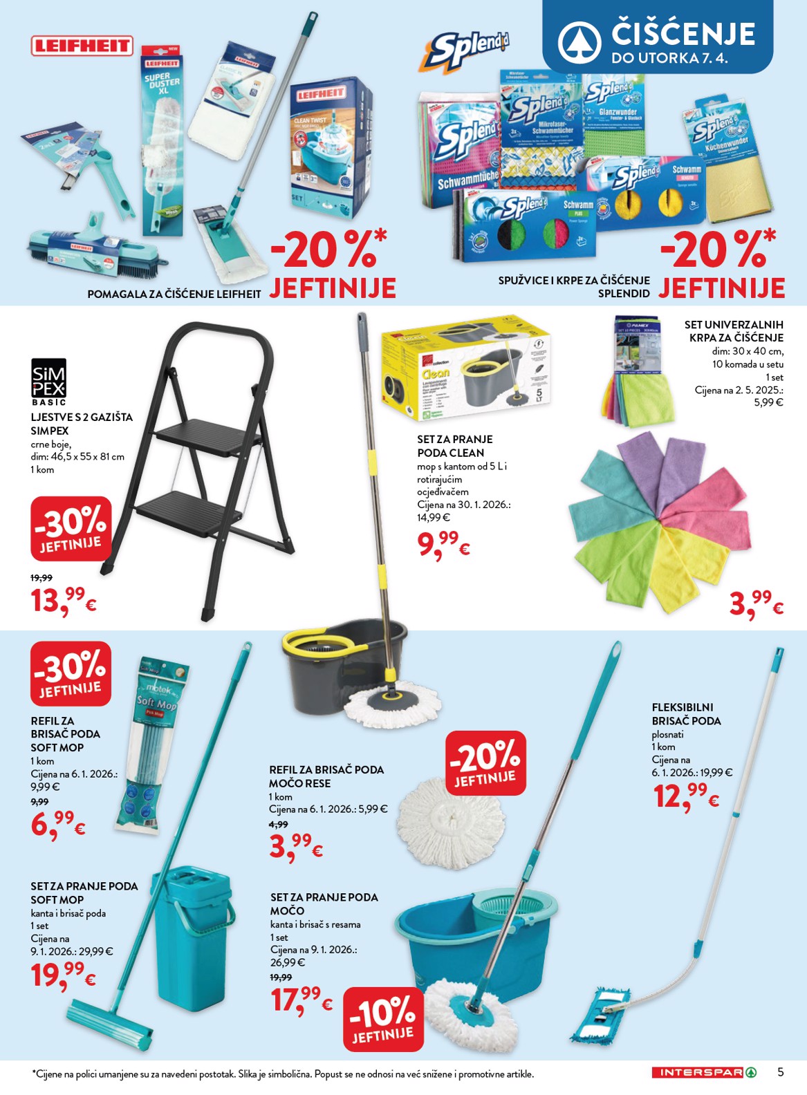 spar - Prelistajte katalog SPAR - Kućanstvo, vrijedi od 04.03.2026 do 07.04.2026 - page: 5