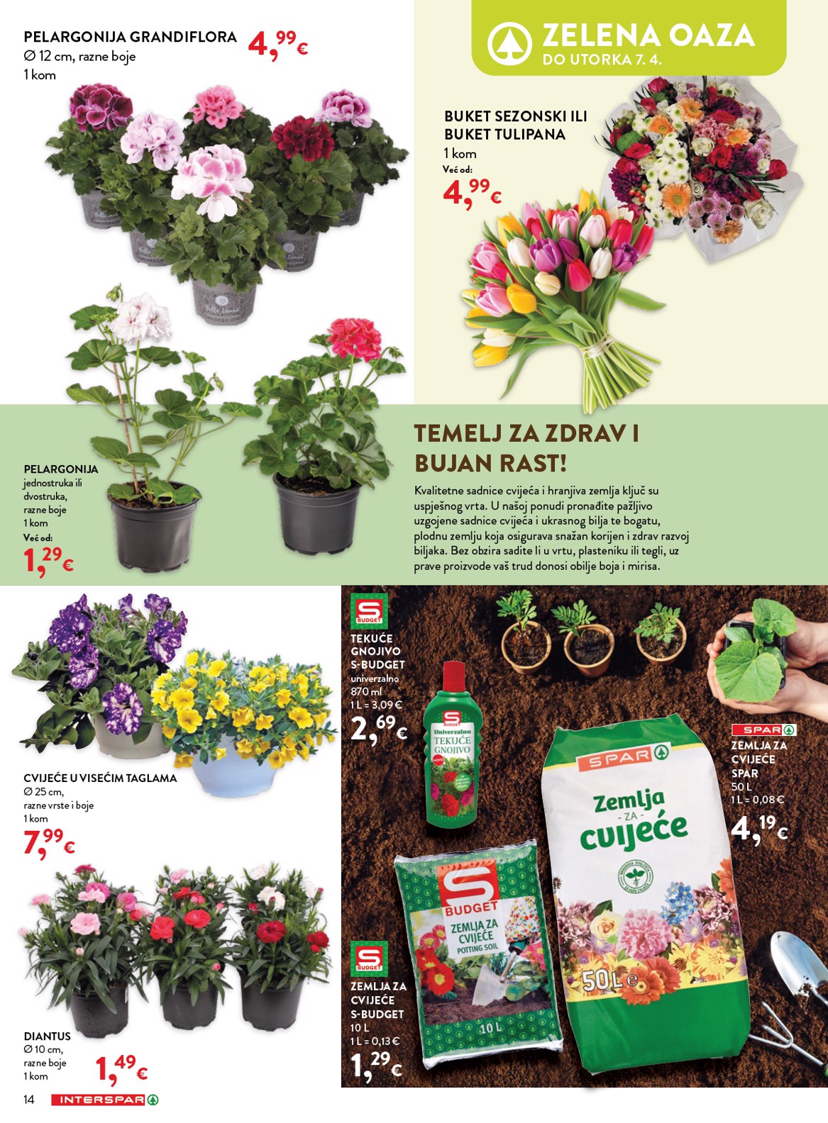spar - Prelistajte katalog SPAR - Kućanstvo, vrijedi od 04.03.2026 do 07.04.2026 - page: 14