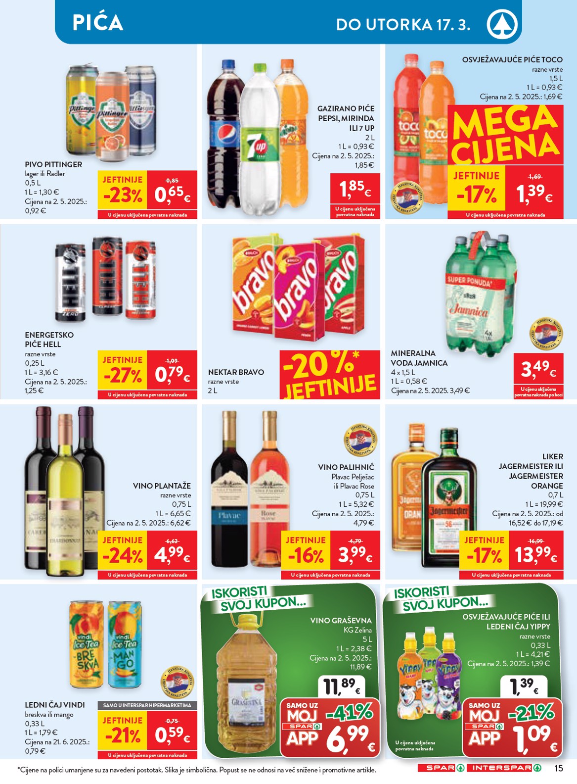spar - Prelistajte katalog SPAR, vrijedi od 11.03.2026 do 24.03.2026 - page: 18