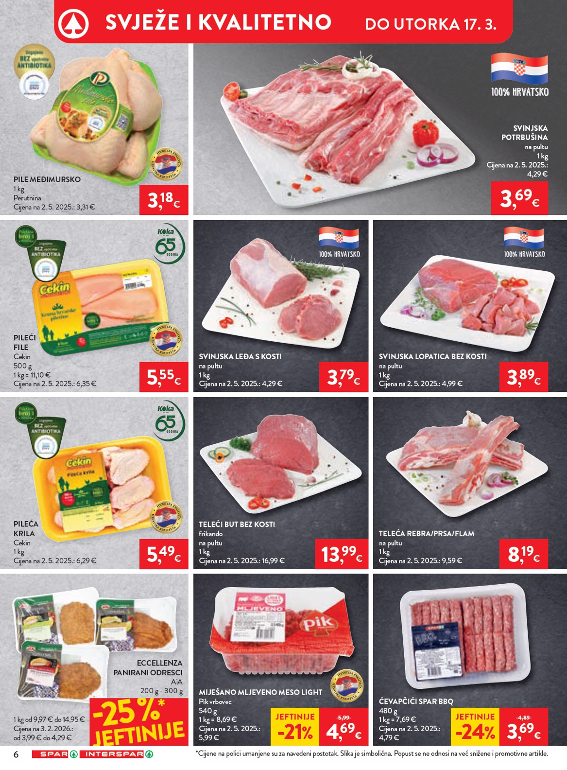 spar - Prelistajte katalog SPAR, vrijedi od 11.03.2026 do 24.03.2026 - page: 6