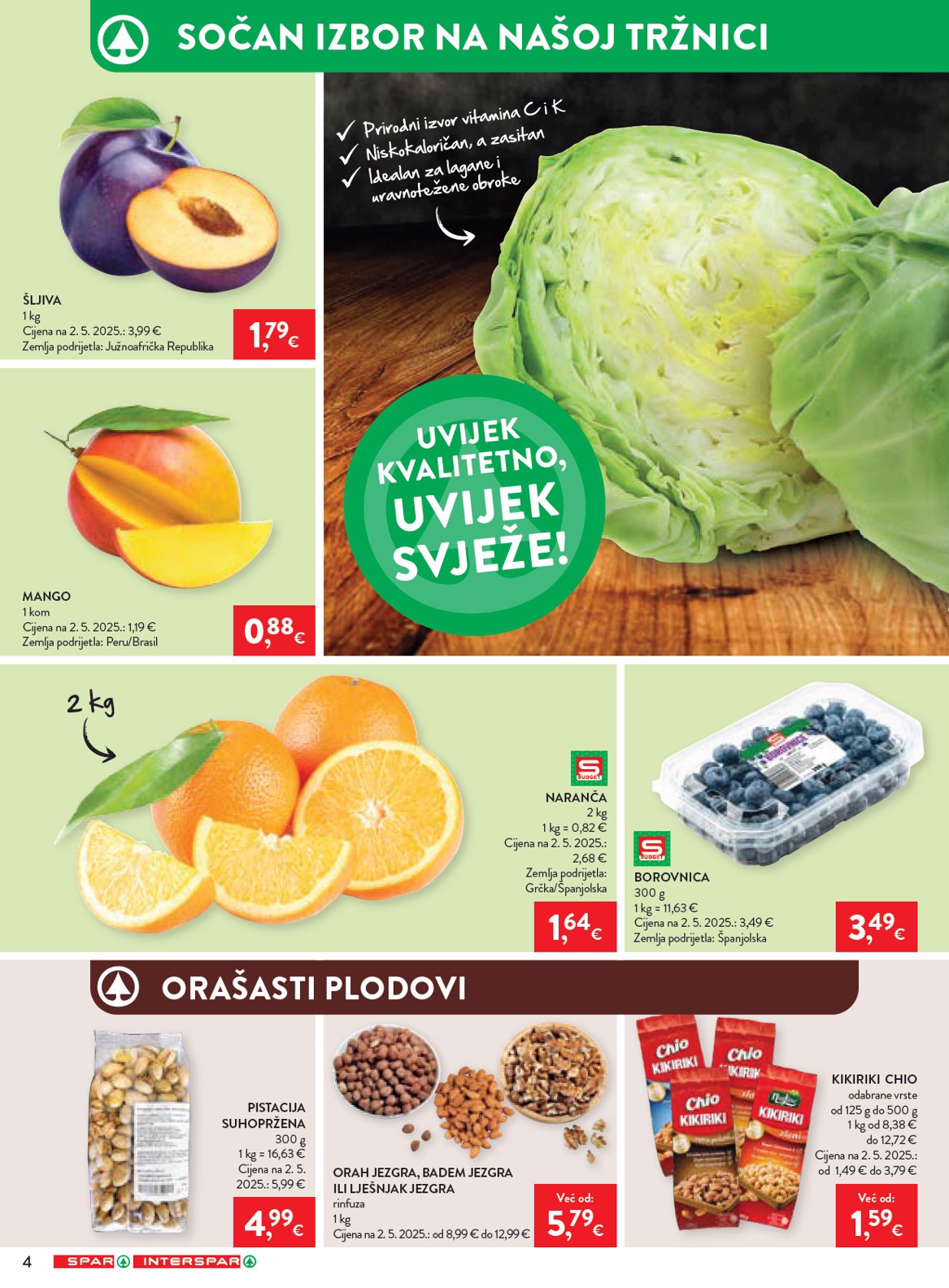 spar - Prelistajte katalog SPAR, vrijedi od 11.03.2026 do 24.03.2026 - page: 4