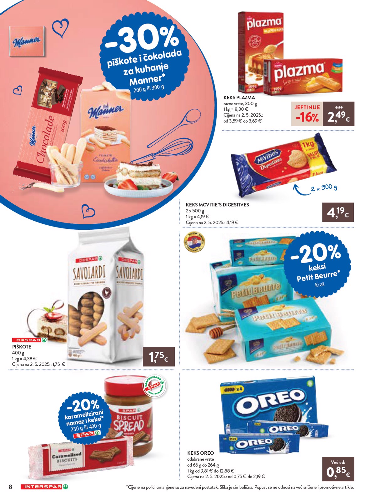 spar - Prelistajte katalog SPAR - Katalog pečenje, vrijedi od 12.03.2026 do 04.04.2026 - page: 8