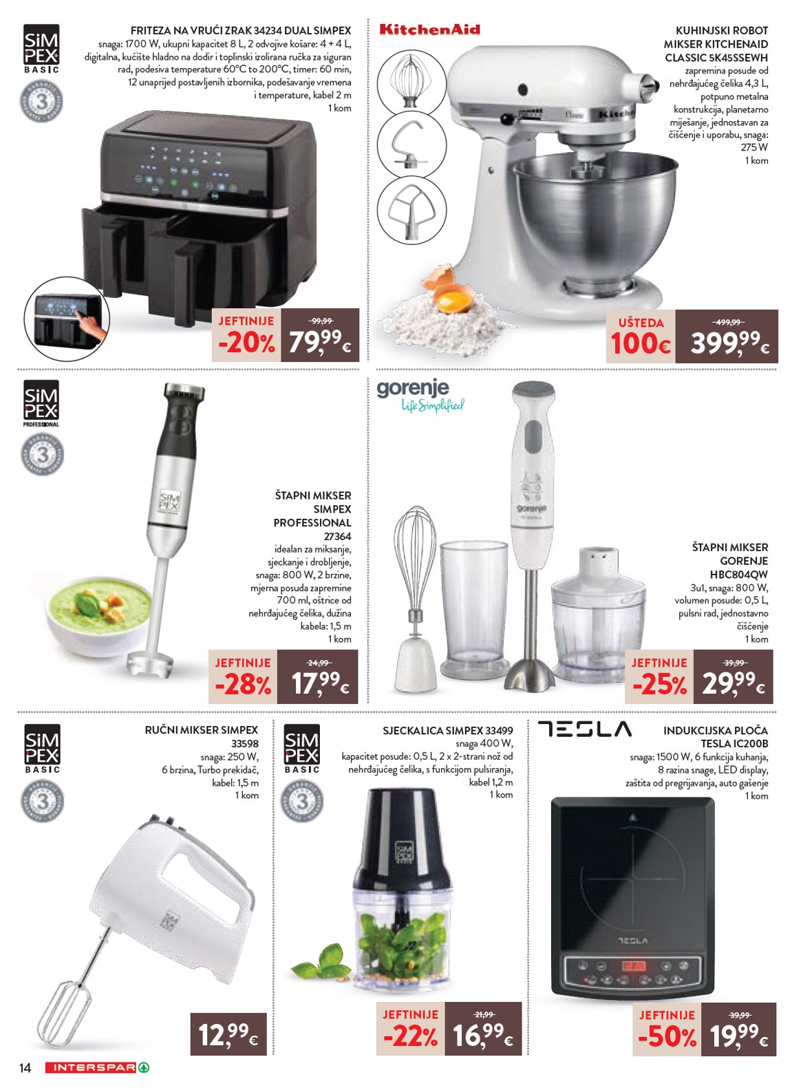 spar - Prelistajte katalog SPAR - Katalog pečenje, vrijedi od 12.03.2026 do 04.04.2026 - page: 14