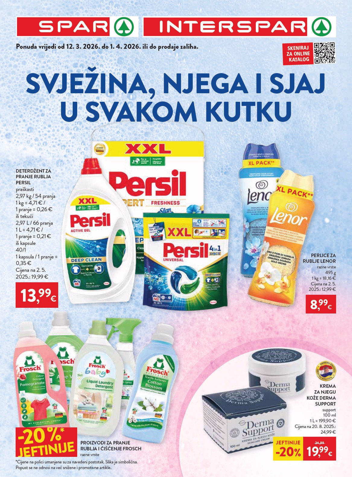 spar - Prelistajte katalog SPAR - Katalog neprehrana, vrijedi od 12.03.2026 do 01.04.2026 - page: 1