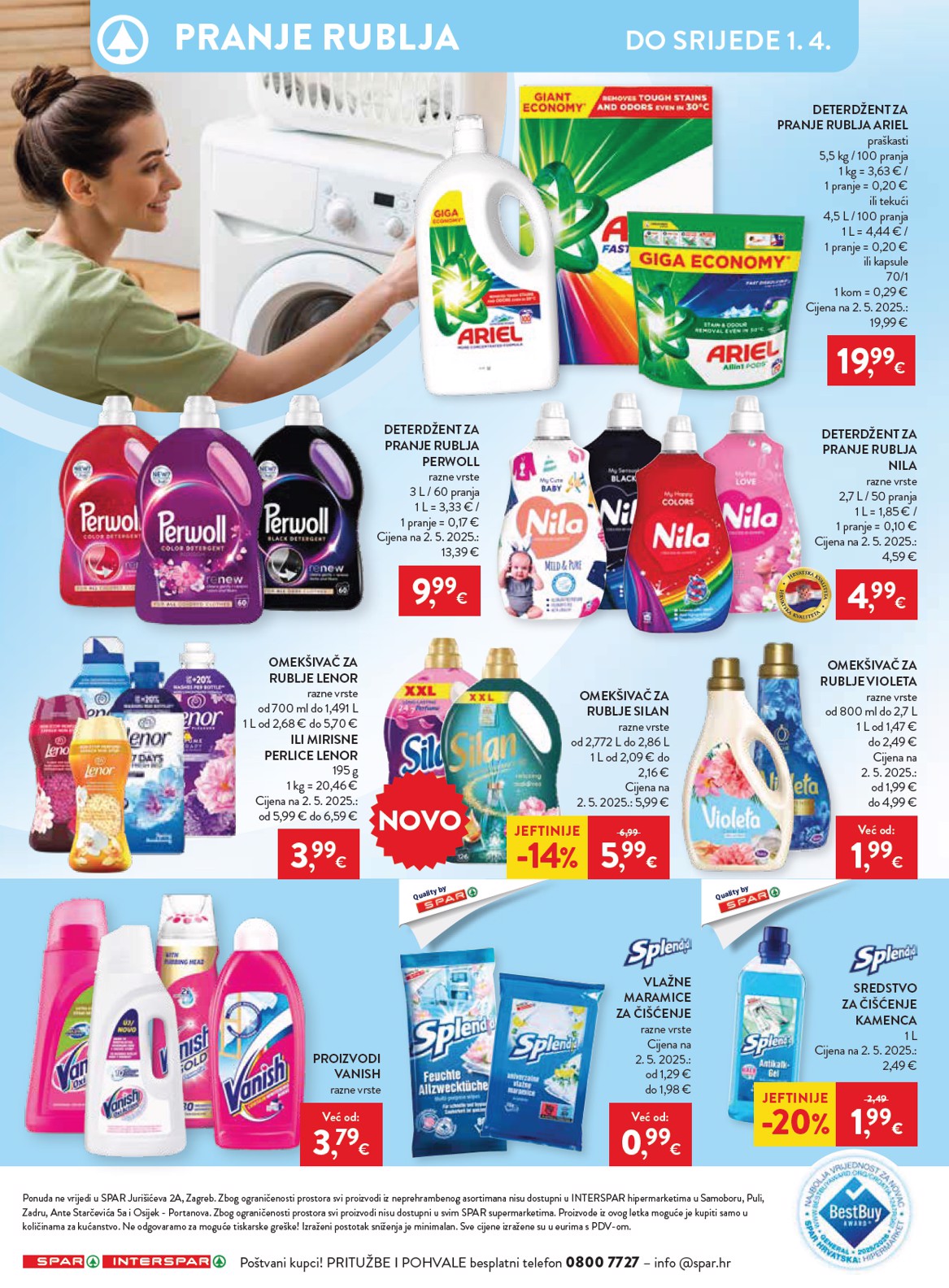 spar - Prelistajte katalog SPAR - Katalog neprehrana, vrijedi od 12.03.2026 do 01.04.2026 - page: 20