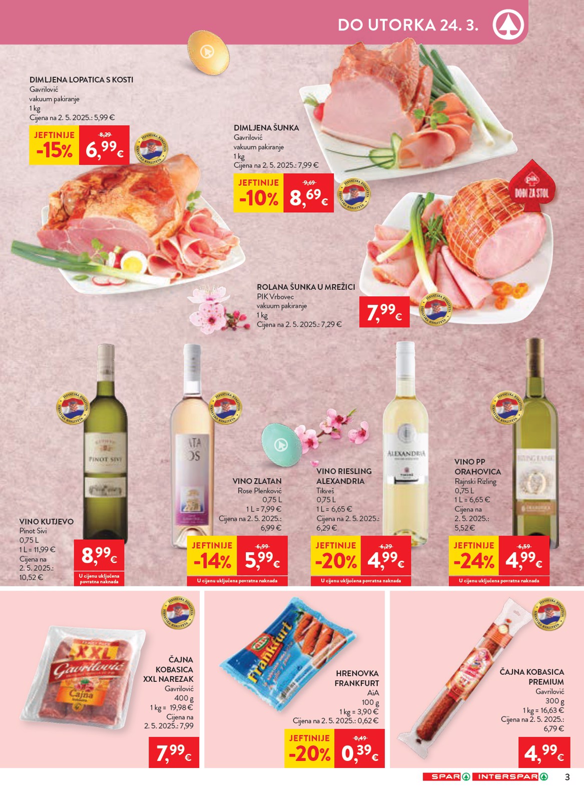 spar - Prelistajte katalog SPAR, vrijedi od 18.03.2026 do 24.03.2026 - page: 3