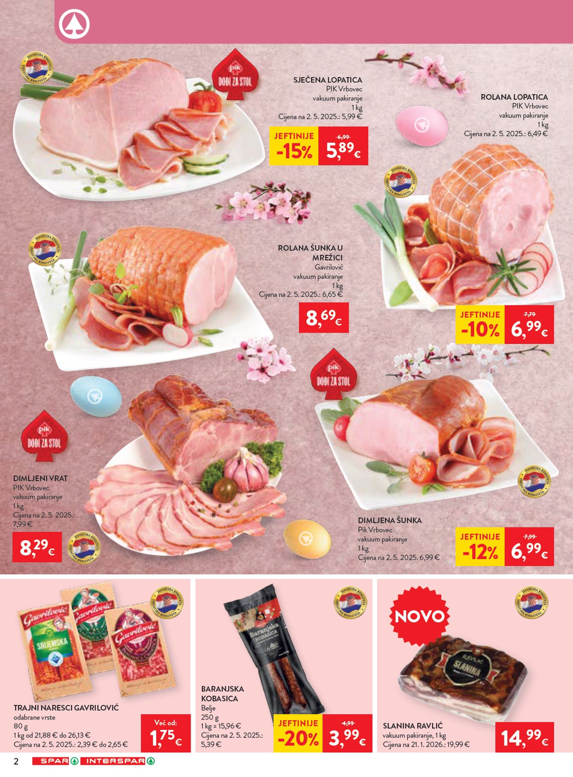 spar - Prelistajte katalog SPAR, vrijedi od 18.03.2026 do 24.03.2026 - page: 2