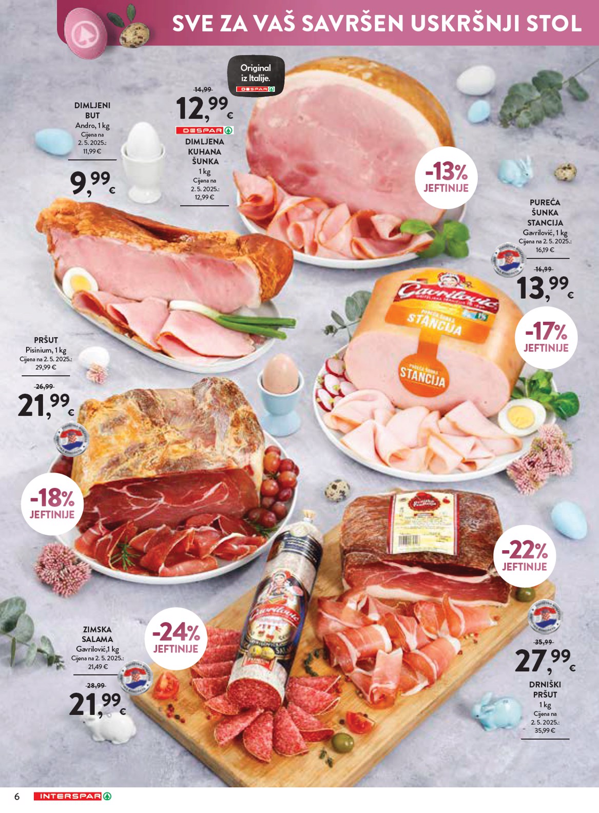 spar - Prelistajte katalog SPAR - Katalog delicije, vrijedi od 19.03.2026 do 04.04.2026 - page: 6