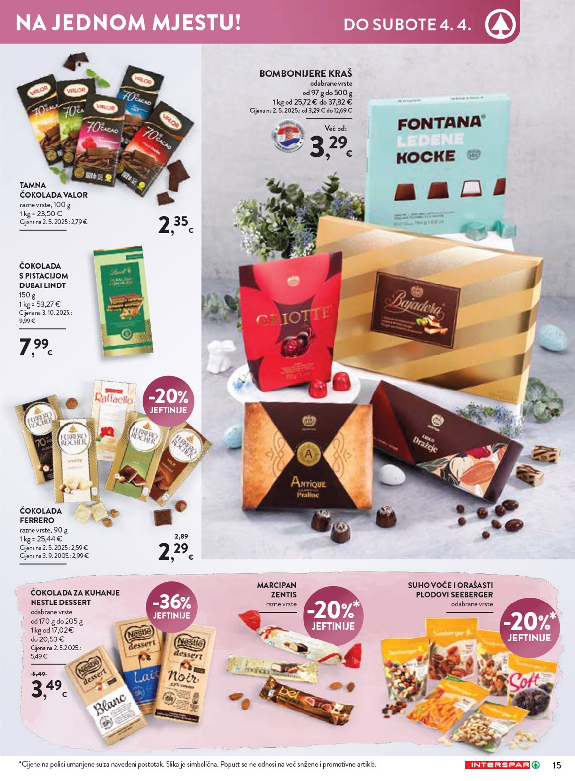 spar - Prelistajte katalog SPAR - Katalog delicije, vrijedi od 19.03.2026 do 04.04.2026 - page: 15